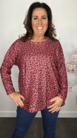 Baby rib truitje panter Bordeaux