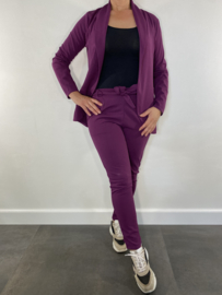 2-Delig pak Lisa aubergine (maat 1)