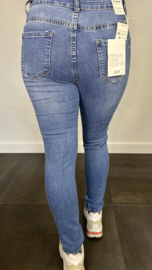 G-smack Jeans HIGH WAIST diamond & pearls