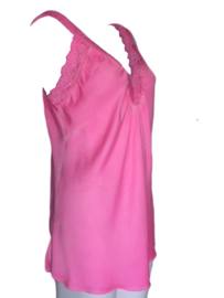 Top kant pink neon