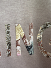 Sweaterdress Kristy Taupe