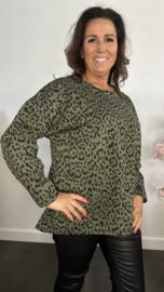 Panter sweater Maud Army