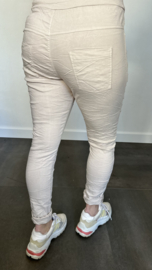 Joggjeans silver sparkle zand
