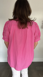 Blouse Isabella bling fuchsia