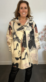 Vest/jas Lady Paris zwart