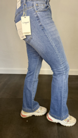 G-smack stretch jeans FLARE met glitter