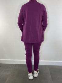 2-Delig pak Lisa aubergine (maat 1)