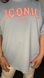 Sweatshirt Iconic IJsblauw