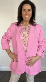 Shirt Debby fantasy met vleermuismouw pink SALE