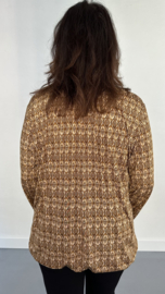 Ballon shirt travel versaille cognac