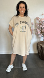 Sweaterdress Los Angeles Zand