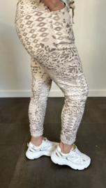 Joggjeans animal mix zand