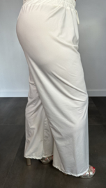 Pallazzo broek Premium travel ecru SALE