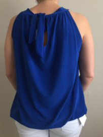 Halter top kobalt