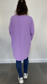 Tuniek Roza met ketting lila