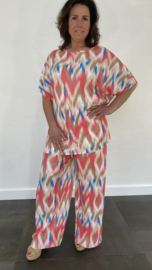 2-Delig comfy pak zig zag wit SALE