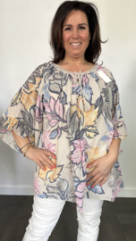 Blouse Veronica +SIZE zand