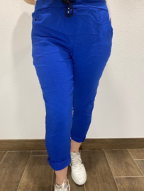 Joggjeans kobalt (standaard)
