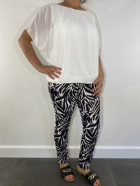 Stretch broek Emma zebra