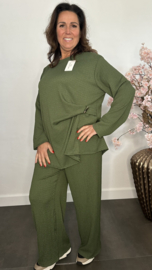 Crinkle pak met Gesp Army