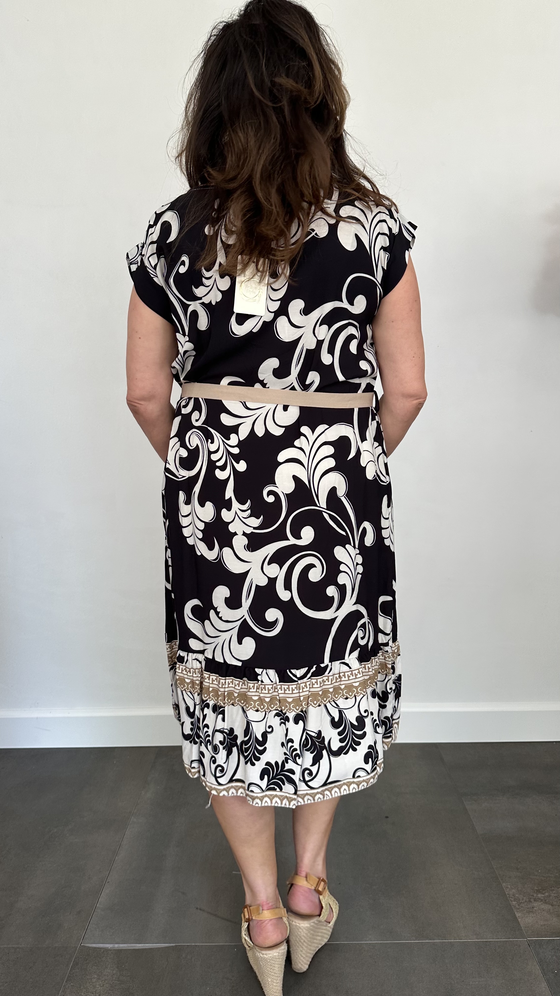 Jurk Ilona versailles zwart SALE