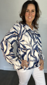 Soft top Linda met elastiek marine