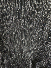 Glitter vest Roxane Zilver