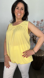 Ballon top travel Geel +size