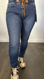 B.S. Joggjeans/ High waist denim blue