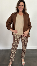 Travel broek Rome bruin