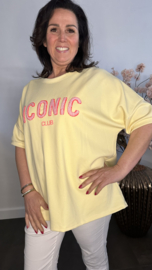 Sweatshirt Iconic Geel