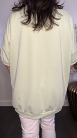 Sweatshirts Good vibes Licht groen