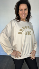 Sweater Brooklyn zand