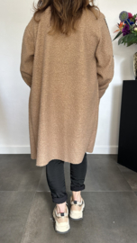 Teddy jas met bies Camel