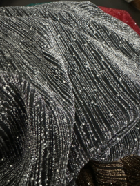 Glitter vest Roxane Zilver