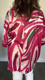 Soft shirt lava +Size fuchsia