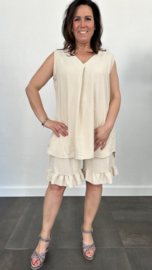 2-Delig pak Valentina +SIZE beige/zand