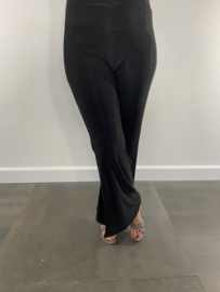 Flared pants zwart