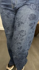 G-smack Wide leg stretch jeans Roos