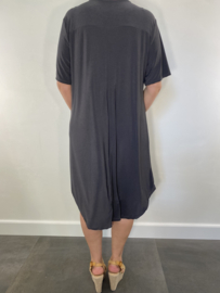 Tuniek/ jurk  zipp travel antraciet