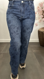G-smack Wide leg stretch jeans Roos