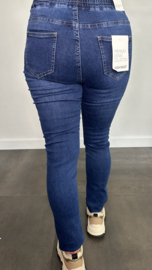 G-smack stretch joggjeans met elastiek