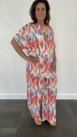 2-Delig comfy pak zig zag wit SALE