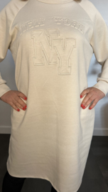 Jurk/ tuniek 2d print NY Zand