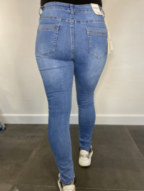 G-smack skinny jeans glitter blue