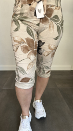 Capri joggjeans leaves zand