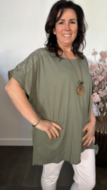 Shirt Jessica met ketting Army