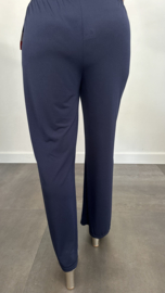 Palazzo broek stretch marine