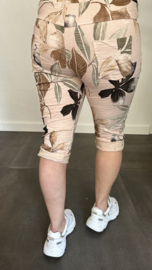 Capri joggjeans leaves poeder roze