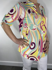 Shirt Liz curly mint